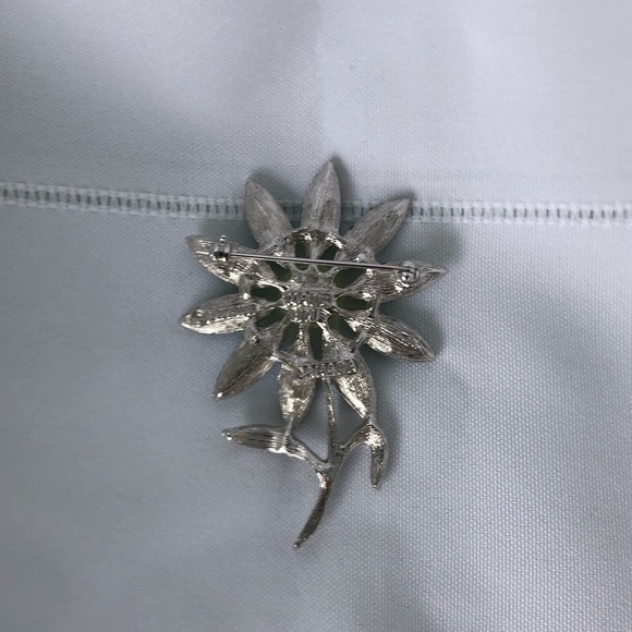 Vtg Sarah Coventry Daisy Time Flower Brooch - Picture 3 of 8